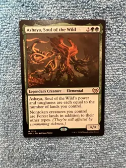 Ashaya, Soul of the Wild | Magic the Gathering MTG | Duskmourn Commander | NM - Image 1