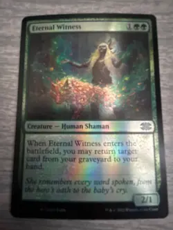 Near Mint x 1 Eternal Witness - FOIL Double Masters 2022 - FREE SHIPPING - Image 1