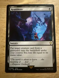 MTG Reanimate (282) | NM | Commander: Final Fantasy {FIC} - Image 1