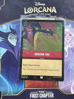 COLD FOIL DDcards🇨🇦 Lorcana The First Chapter Dragon Fire - Image 1