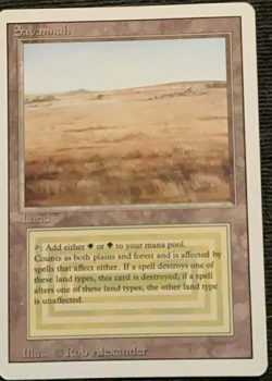 Savannah Revised Edition Regular rare dual land near mint - Image 1