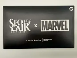 Magic The Gathering TCG MTG Secret Lair Drop Series x MARVEL Captain America - Image 1