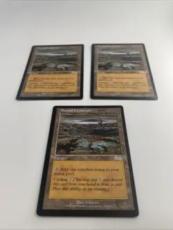 Blasted Landscape Urza's Saga Regular X3 - Image 2