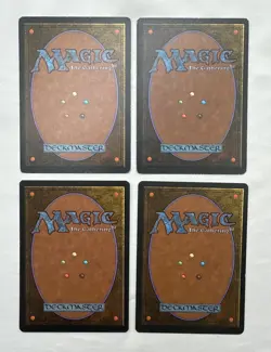 Red Elemental Blast x4 MTG 4th Fourth Edition 4x Magic Very Good Light Play - Image 2