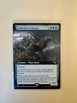 MTG Cultivator Colossus VOW 386 M NM Regular Extended Art - Image 2