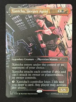 1x MTG Xantcha, Sleeper Agent (Foil) - Secret Lair Countdown Kit (SLC) #24 - Image 1