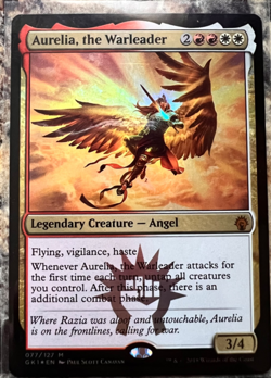 Aurelia, the Warleader Guilds of Ravnica Guild Kits Foil MNT condition - Image 1