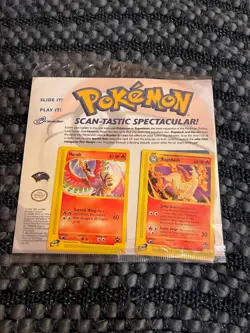 Pokemon TCG Scan-Tastic Spectacular e-Reader Series Ho-Oh Rapidash Promo SEALED - Image 1