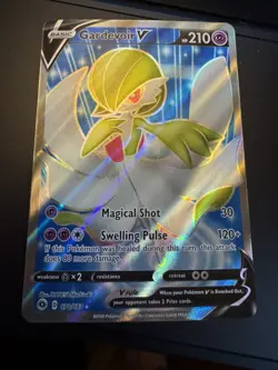 Gardevoir V 70/73 Full Art Ultra Rare Holo Champion's Path Pokemon TCG - Image 1