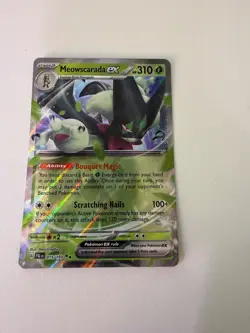 Pokemon Meowscarada ex 015/193 Sv02: Paldea Evolved Holo - Image 1