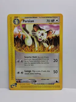 Persian 42/144 Uncommon Skyridge E Reader Vintage Pokemon TCG - Image 1