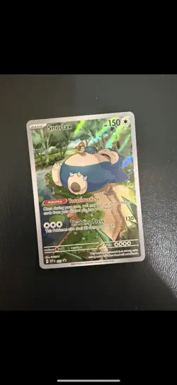 Pokemon TCG Snorlax #051 Scarlet & Violet 151 Black Star Promo Mint - Image 1