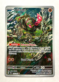 Pokemon Shrouded Fable - OKIDOGI - ILLUSTRATION RARE - 074/064 - NM/M - Image 1