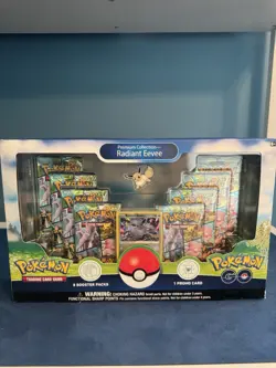 Pokemon TCG: Pokemon GO Radiant Eevee Premium Collection - Factory Sealed - Image 1