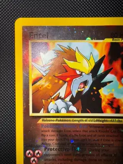 Pokemon TCG Entei Wizards Black Star Promos 34 Holo Promo *Lightly Played* - Image 2