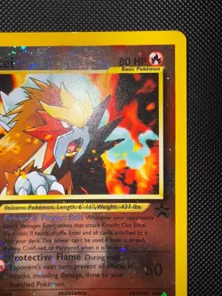 Pokemon TCG Entei Wizards Black Star Promos 34 Holo Promo *Lightly Played* - Image 3