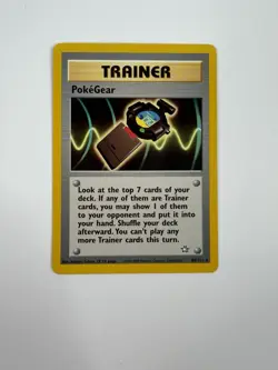 Pokemon POKEGEAR 88/111 Neo Genesis - NEAR MINT/MINT - Image 1