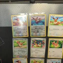 Eevee Reverse Non Holo Lot Japanese English Pokemon Collection - Image 2