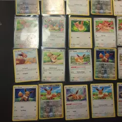 Eevee Reverse Non Holo Lot Japanese English Pokemon Collection - Image 5