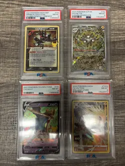 Pokemon Graded Lot Of 4 PSA 8 Greninja 144 Magneton 159 Zacian 16 Jolteon TG04 - Image 1