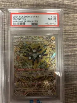 Pokemon Graded Lot Of 4 PSA 8 Greninja 144 Magneton 159 Zacian 16 Jolteon TG04 - Image 5