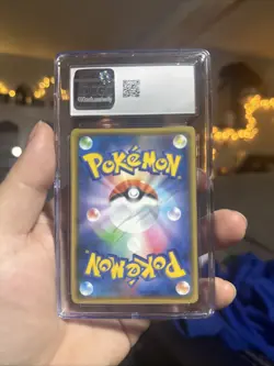 Pokemon Gengar 2020 Near Mint NM 071/190 Shiny Star v Holo Japanese CGC 10 Scuff - Image 2