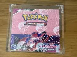 Pokemon TCG: Sword & Shield Fusion Strike Booster Box - Factory Sealed W/Case - Image 1