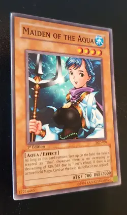 Yu-Gi-Oh! Maiden of the Aqua PGD-008 Pharaonic Guardian 1st Ed. Vintage 2002 NM - Image 2