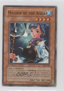 Maiden of the Aqua 1st Ed. YuGiOh Pharaonic Guardian #PGD-008 2003 - Image 1