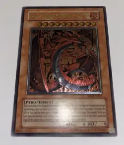 Uria Lord of Searing Flames SOI - EN001 Ultimate Rare Front NM back LP EURO - Image 3
