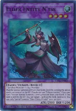 Yugioh Elder Entity N'tss CT14-EN009 Super Rare Limited Edition Near Mint - Image 1