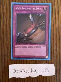 Yugioh Seven Tools of the Bandit - LCYW-EN089 - Secret Rare 1st Edition NM/VLP - Image 1