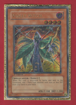 Yu-Gi-Oh! - Violet Witch CRMS-EN097 Ultimate Rare - 1st Edition - 201🔥🔥🔥 - Image 1