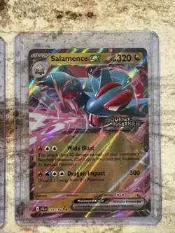 English Pokemon From Salamence Ex & Reshiram Ex In Card Lot Of 4 - Image 2