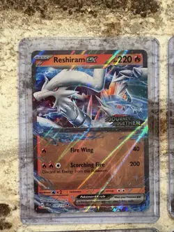 English Pokemon From Salamence Ex & Reshiram Ex In Card Lot Of 4 - Image 3