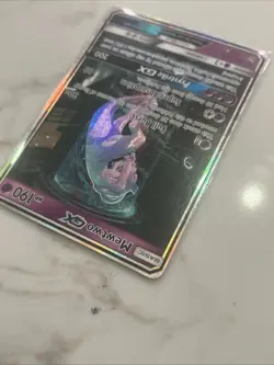 Pokemon Mewtwo GX Full Art Shining Legends Secret Rare Holo Card 78/73 - Image 5
