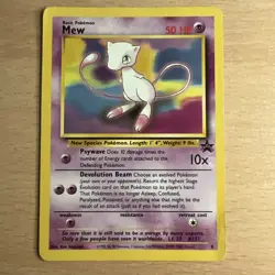 Pokemon WOTC 1999 Mew Movie Black Star Promo Rare Vintage Pokemon Card - Image 2