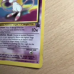 Pokemon WOTC 1999 Mew Movie Black Star Promo Rare Vintage Pokemon Card - Image 4