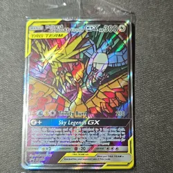Pokemon Moltres & Zapdos & Articuno GX Tag Team Full Art SM210 3 Cards - Image 3