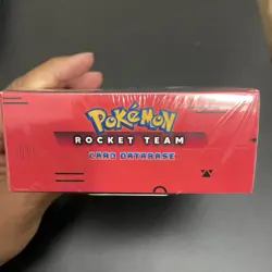2025 Team Rocket Data Master Set Box Sealed Database Full Set 150+ Cards Peru - Image 5
