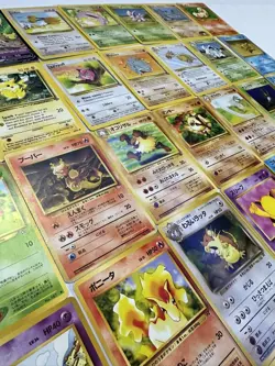 42 Pokemon Card Lot ~ Foreign Language Base Set Rocket Jungle First Gen vtg - Image 2