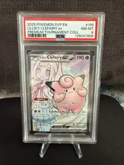 Lillie's Clefairy ex 195 Sv: Scarlet & Violet Promo Cards Holo for sale online - Image 1