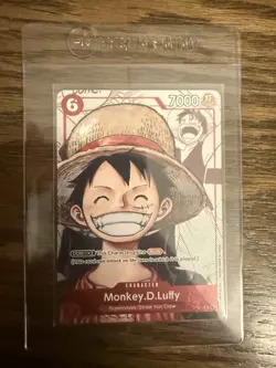 Monkey D Luffy Promo 25th Anniversary Alt Art P-001 One Piece Card English - Image 1