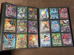 360 Card Dragon Ball Lot 129 Foil Cards No Duplicates New Folder - Image 2