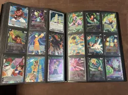 360 Card Dragon Ball Lot 129 Foil Cards No Duplicates New Folder - Image 3
