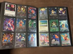 360 Card Dragon Ball Lot 129 Foil Cards No Duplicates New Folder - Image 4
