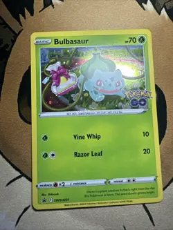 Pokemon Go Promo Lot 4 Cards Pikachu Charmander Bulbasaur Squirtle Cosmos HoloNM - Image 5