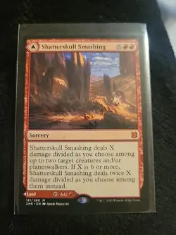 MTG Magic the Gathering Shatterskull Smashing Card Zendikar Rising Set - Image 1