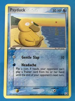 Psyduck 70/109 - Vintage 2004 Team Rocket Returns Pokemon TCG Card English - Image 1