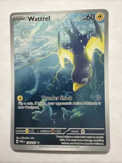 Wattrel 178/167 Sv06 Twilight Masquerade Holo Pokemon Card TCG Illustration Rare - Image 1